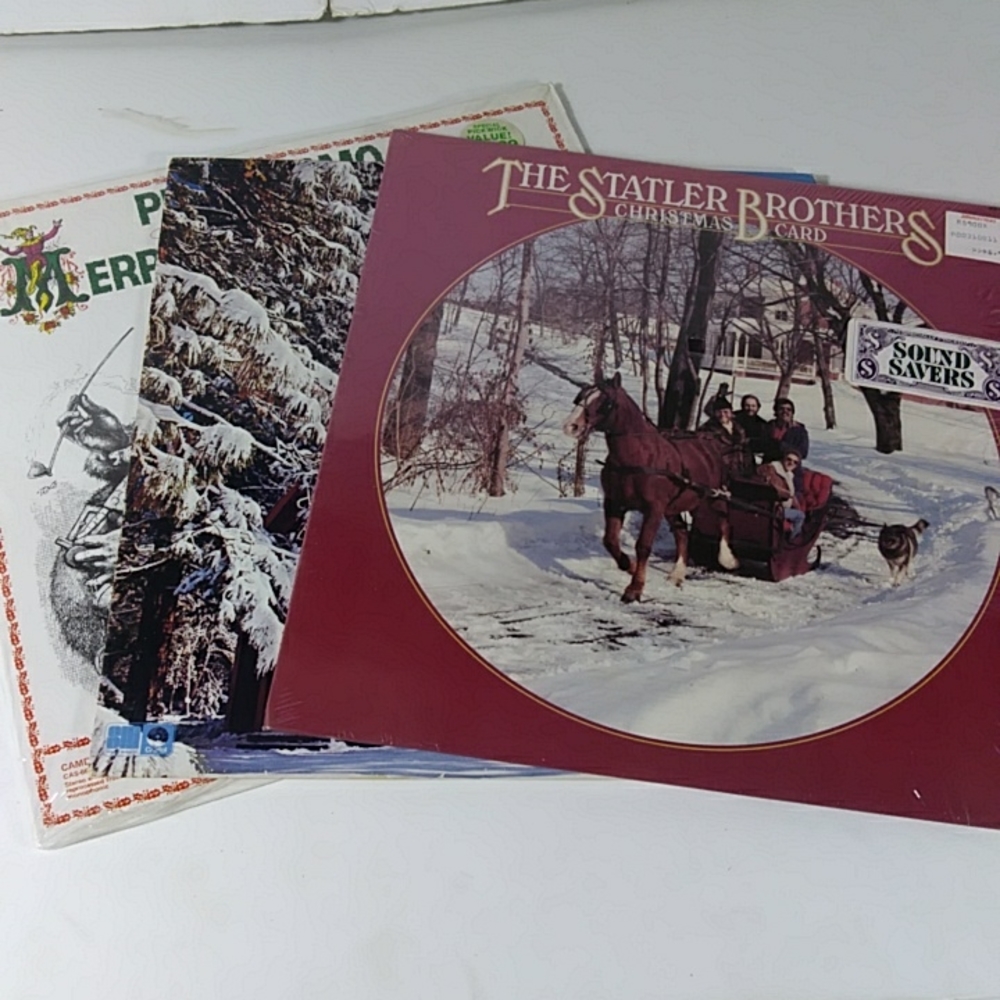 3 Christmas Records